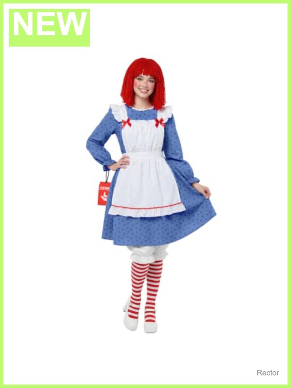 Vintage Rag Doll Costume Women Halloween Dress Up
